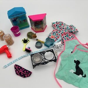 Large 18” Doll Pet/Veterinarian Lot for dolls like American Girl & OG